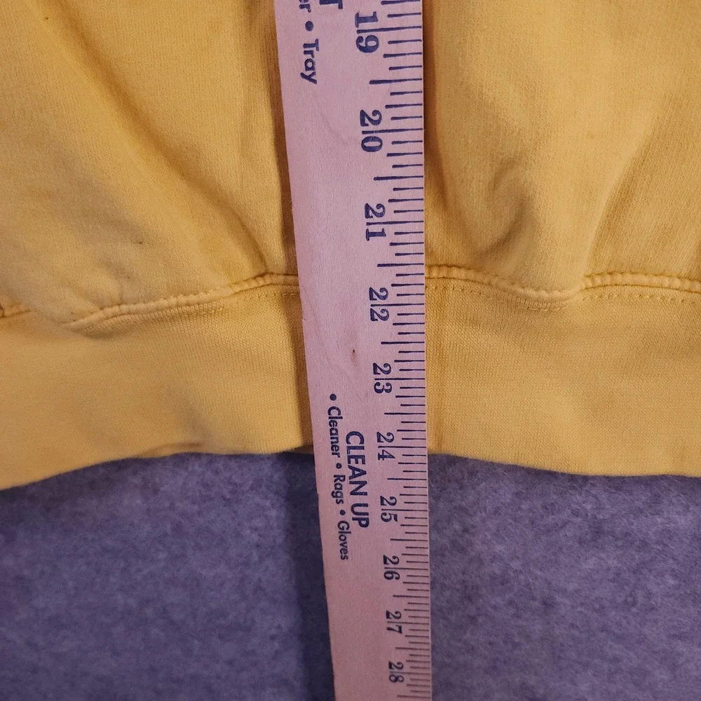 Yours Truly Yellow Phora I Think I Love You Rose Graphic Hoodie Men L Rare‎ Flaw